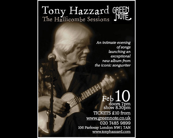 Tony Hazzard Poster News Archive 2016-2015