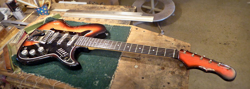 Burns at Brook Guitars