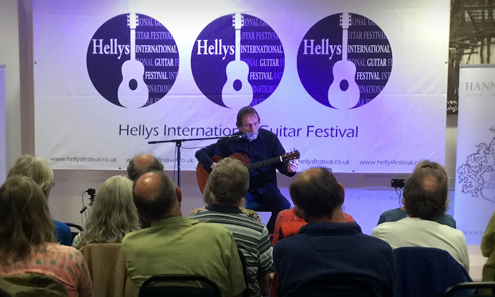 Pete Berryman at Hellys