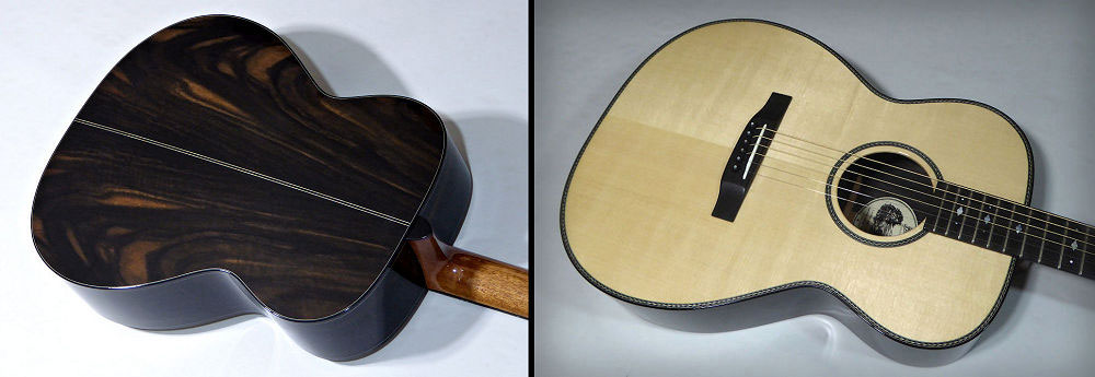 Brook Guitars Lamorna back and front