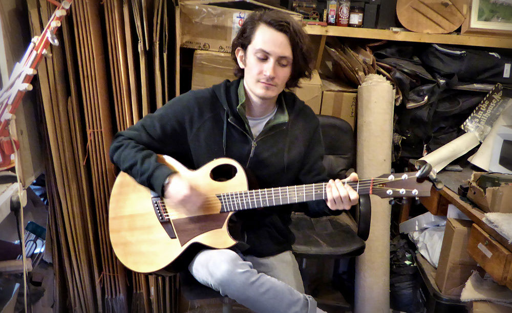 Jake at Brook Guitars