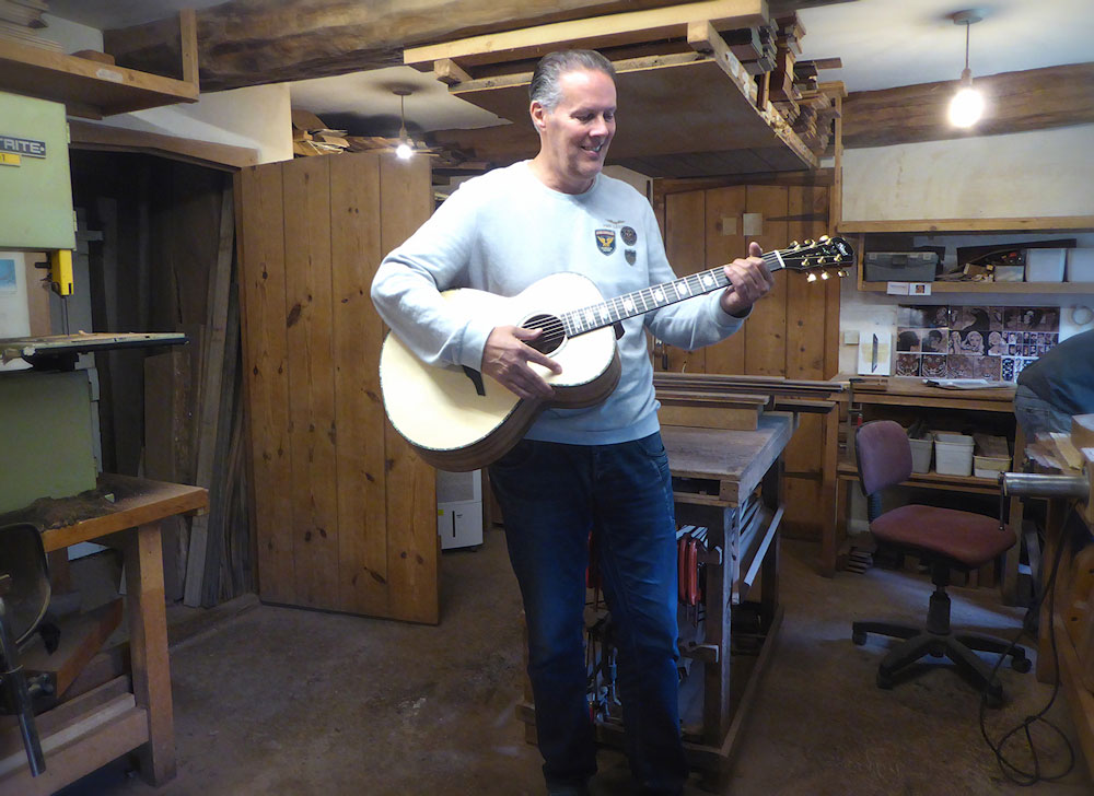 Arjan with his Brook Tamar