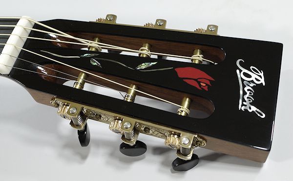 rose inlay headstock