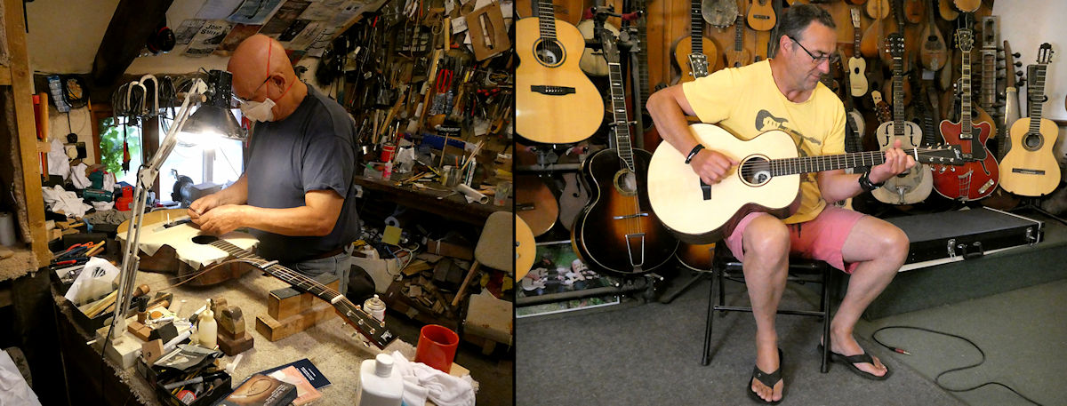 Tim and his Brook baritone Blackwater