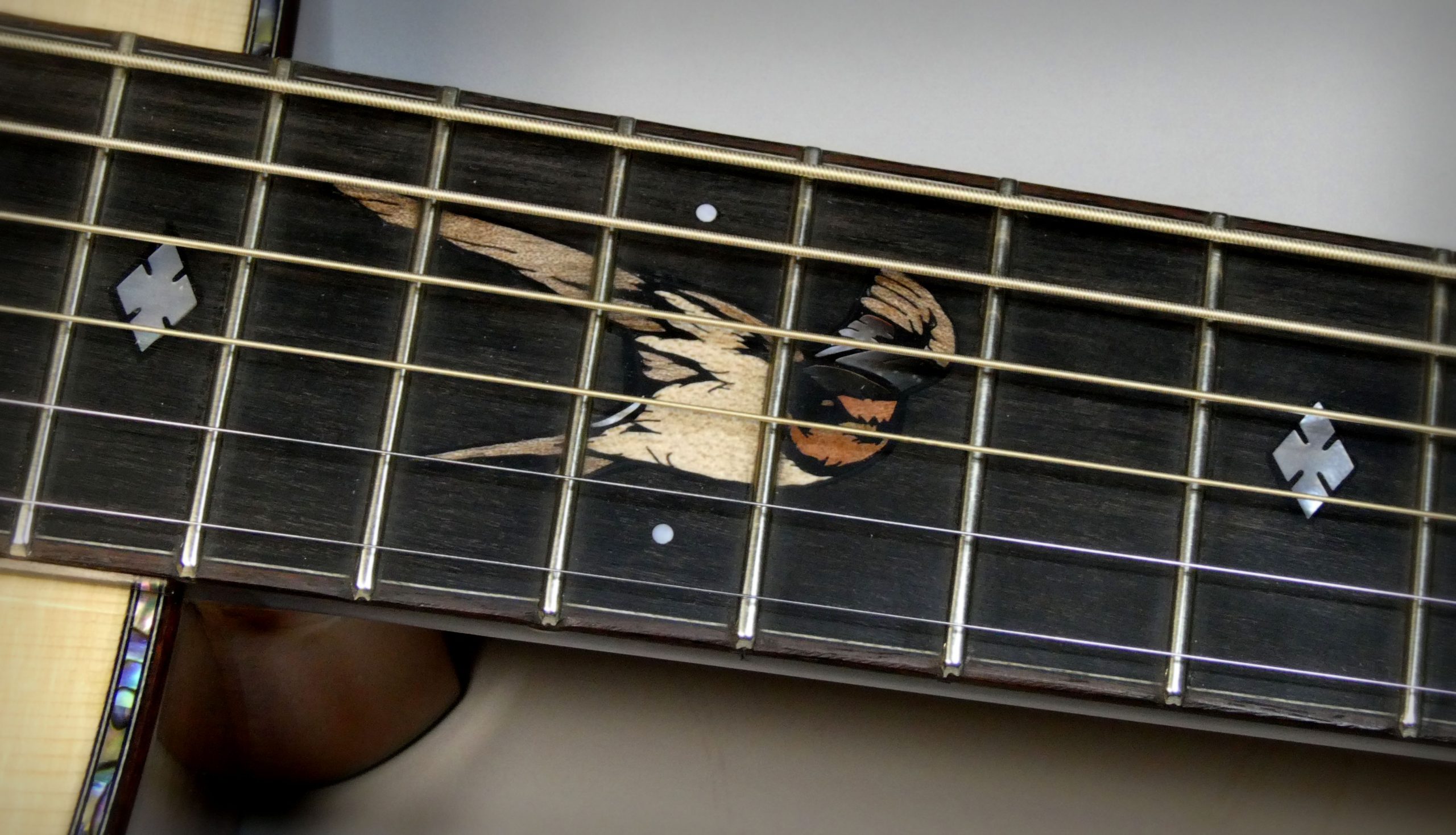 Swallow Fingerboard Inlay