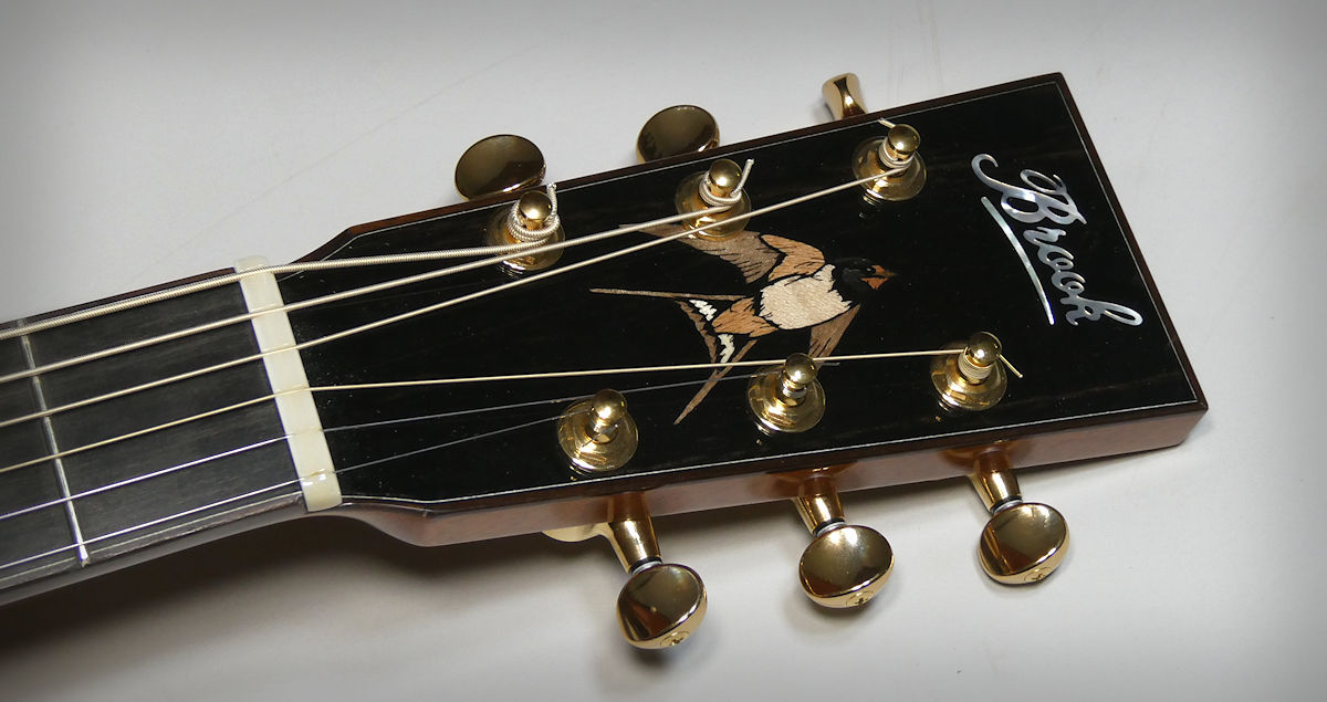 swallow Headstock Inlay