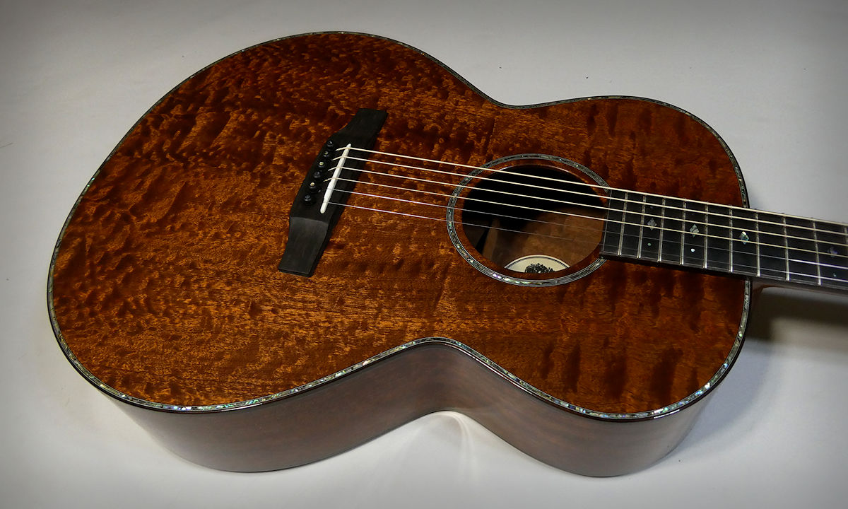 Figured Mahogany Brook Tamar Top